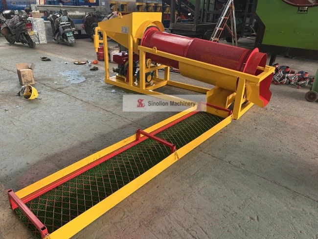 gold trommel screen