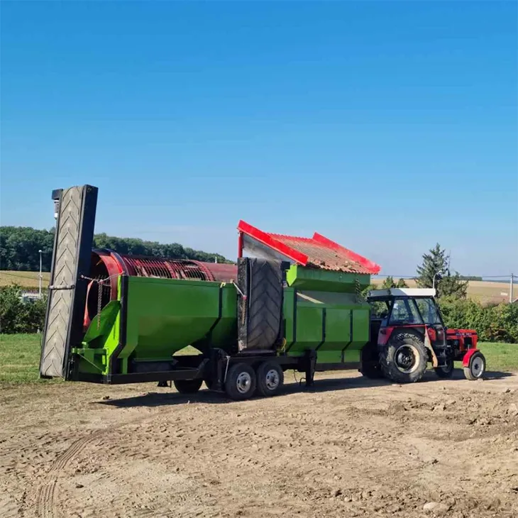 SINOTECH WTS1560 Electric Trommel Screen