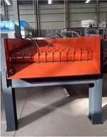 Separator cu pietriș cu role