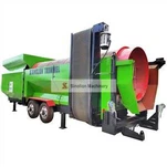 Ecran de compost mobil Trommel